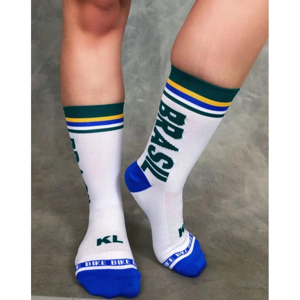 Meia de Ciclismo Feminina Ciclistas Bike Performance