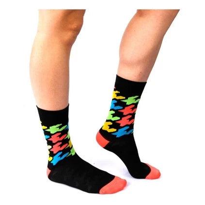 Meia de Ciclismo Feminina Ciclistas Bike Performance