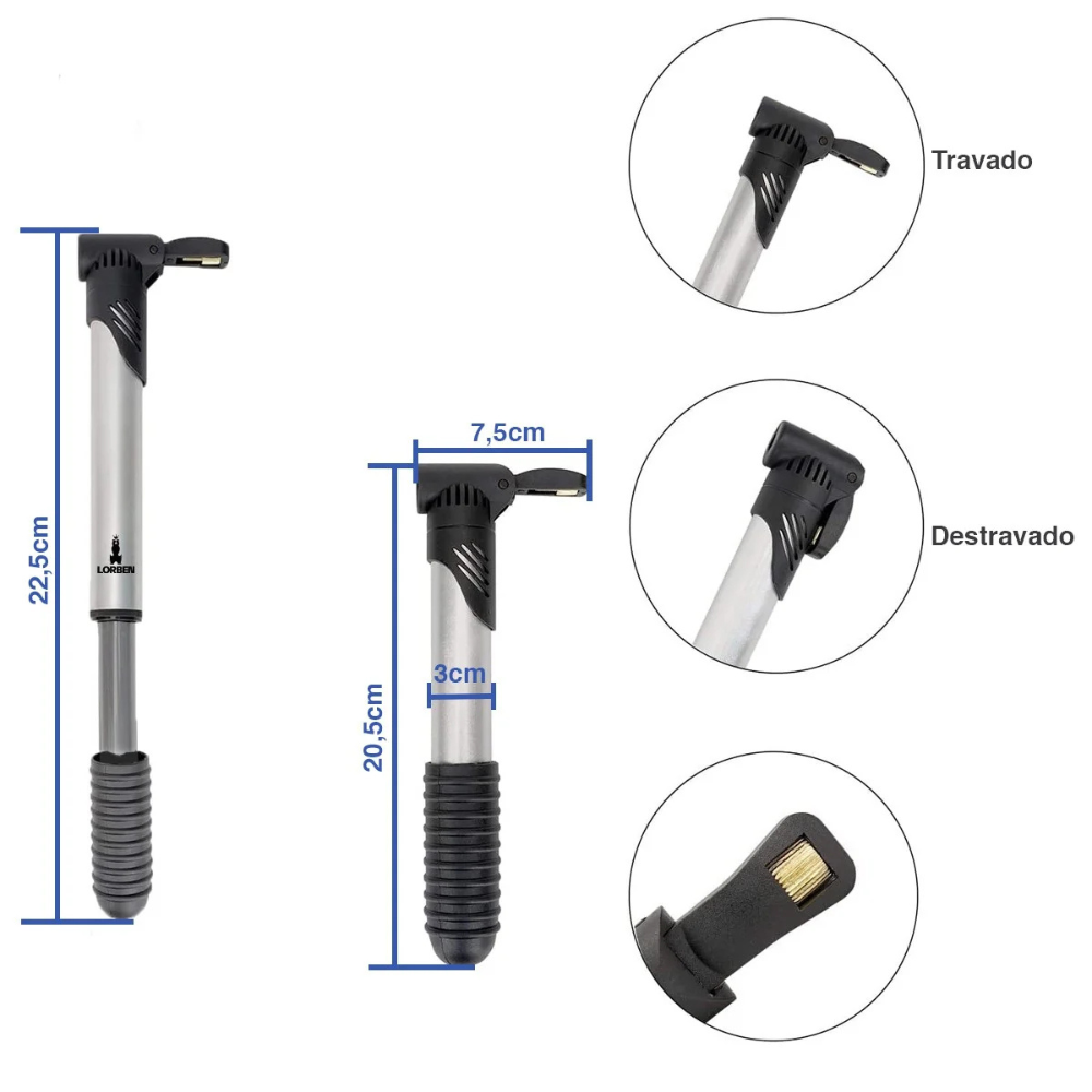 BikeFix Pro™ – Kit Completo de Ferramentas para Bicicleta | Bomba, Chaves, Remendos e Mais 🚴♂️🔧