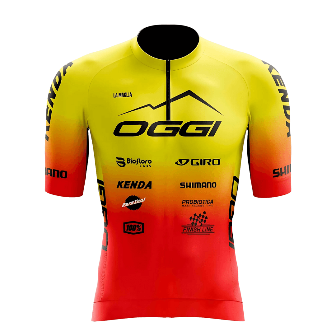 DOMINE CADA PEDALADA. A NOVA CAMISA OGGI CHEGOU PARA DEIXAR A CONCORRÊNCIA PARA TRÁS.