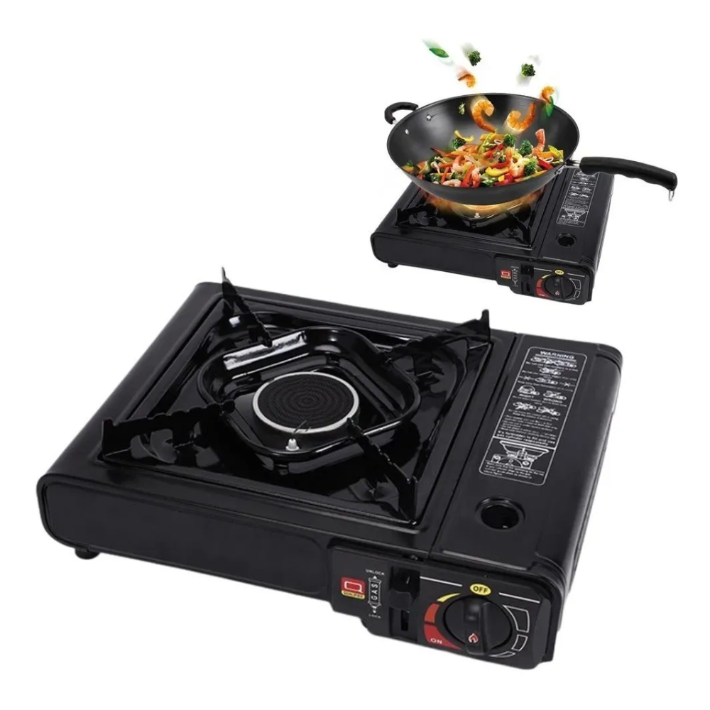 đ„ Fogareiro PortĂĄtil ProCampâą com Maleta + Kit 2 Refis de GĂĄs Butano | PrĂĄtico, Seguro e Ideal para Camping