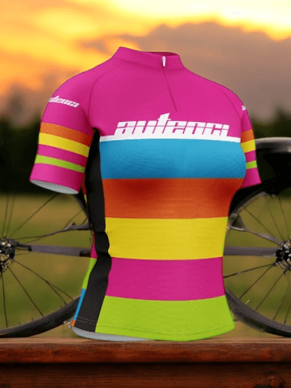 CAMISA CICLISMO FEMININA COM PROTEÇÃO UV 50+ ANTIBACTERICIDA