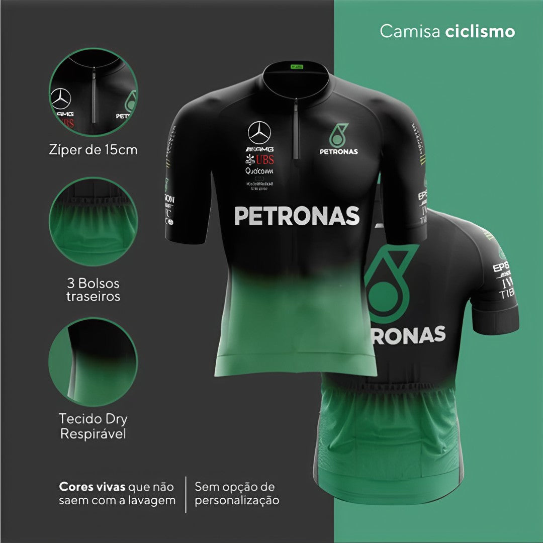 Velocità Pro Ride – Camisa de Ciclismo Performance UV50+