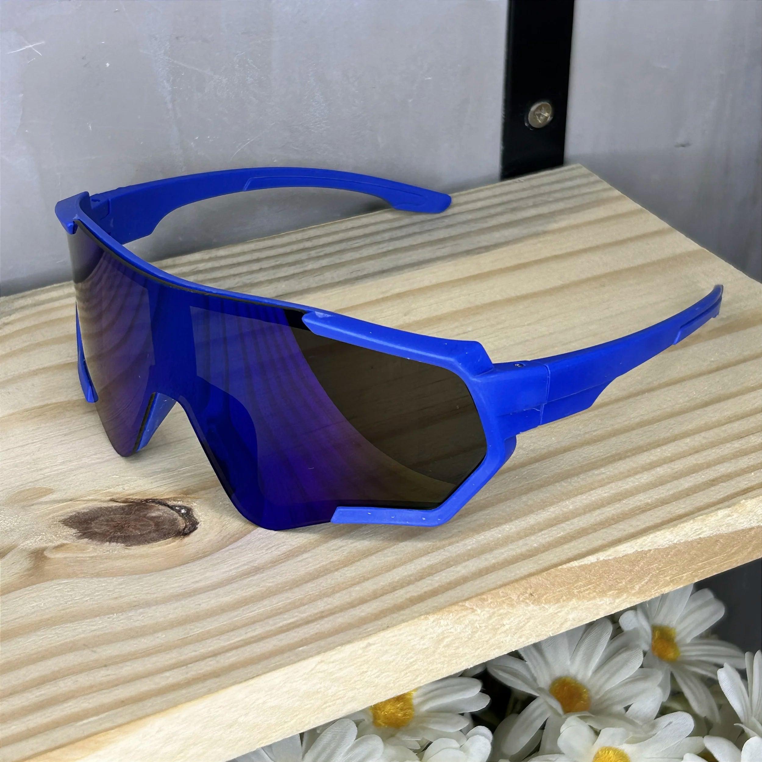 Óculos de Sol Esportivo Balance Azul