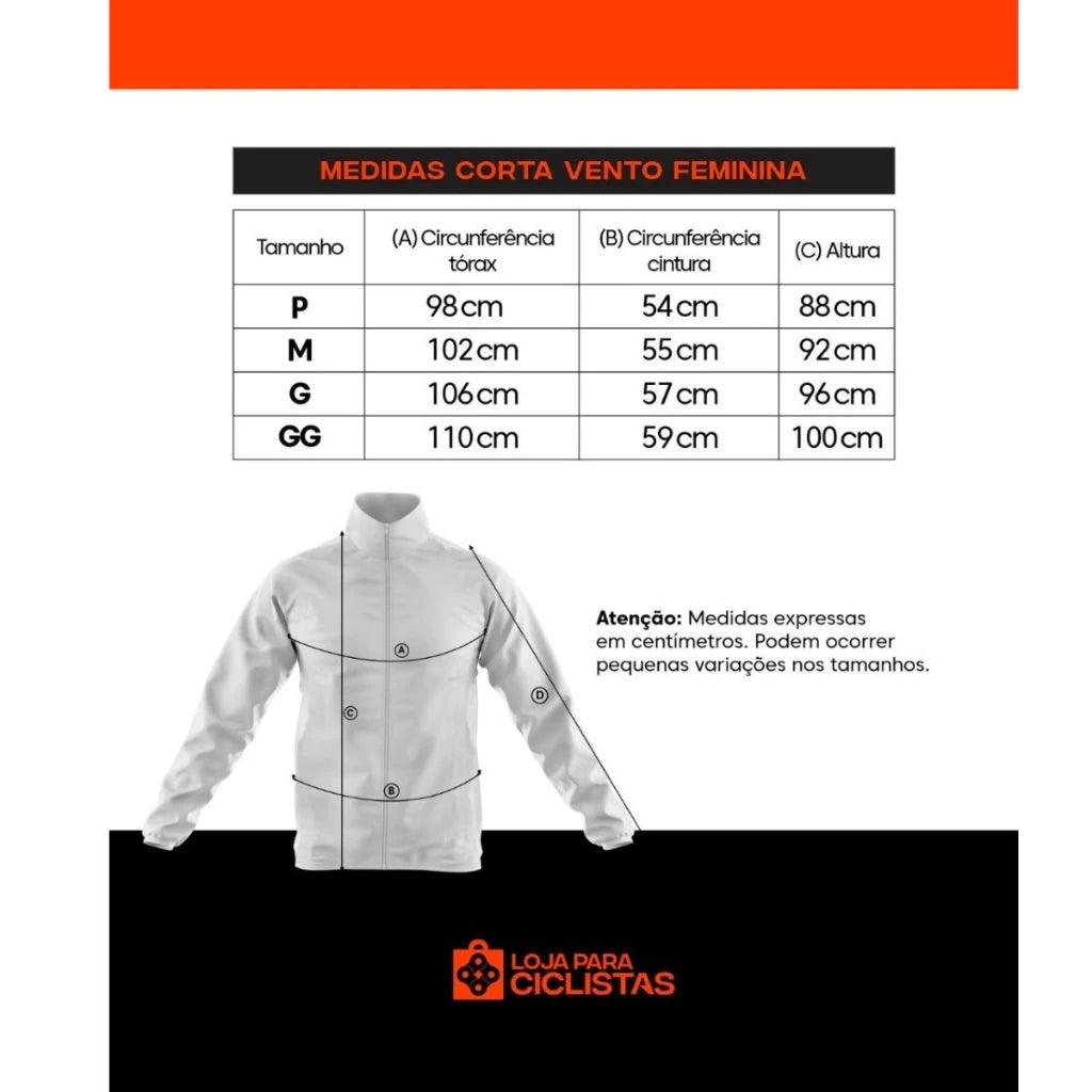 Jaqueta Corta Vento  Feminino Impermeável