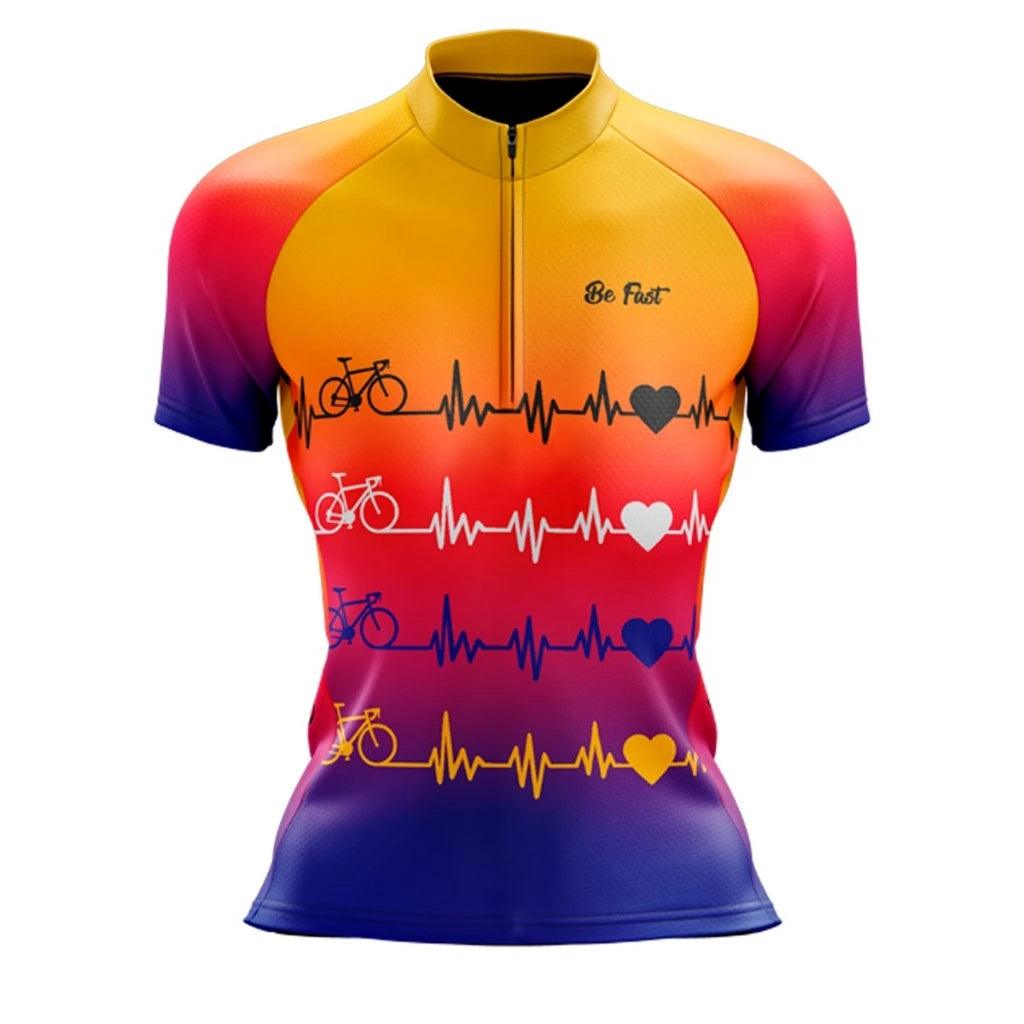 Camisa Ciclista Feminina Batimentos