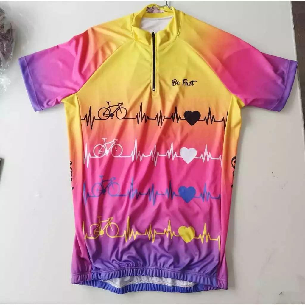 Camisa Ciclista Feminina Batimentos