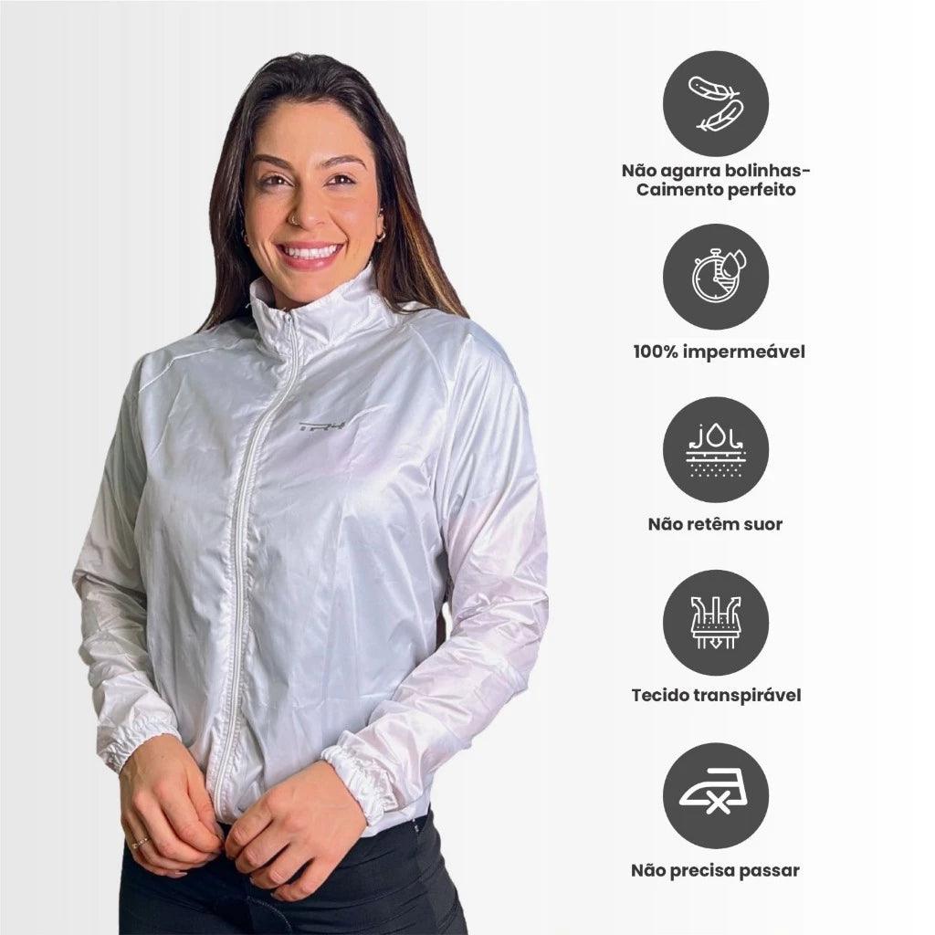 Jaqueta Corta Vento  Feminino Impermeável