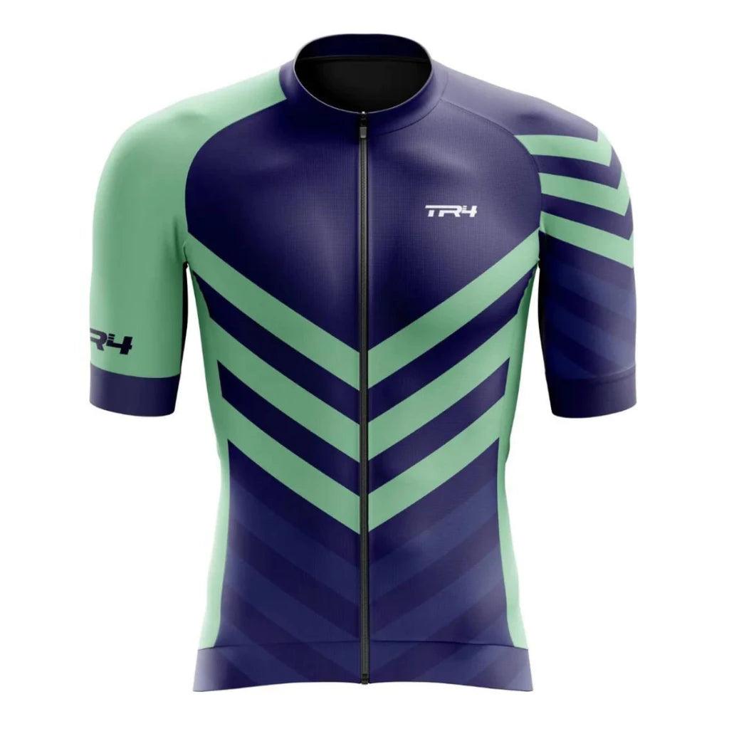 Camisa de Ciclismo Azul Speed Pro – Performance e Conforto na Sua Pedalada!
