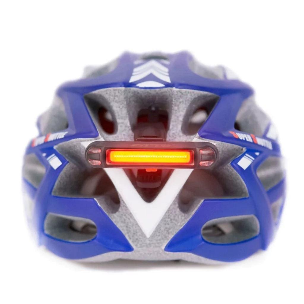 Lanterna Vermelho E Branco Pisca Strobo Bicicleta