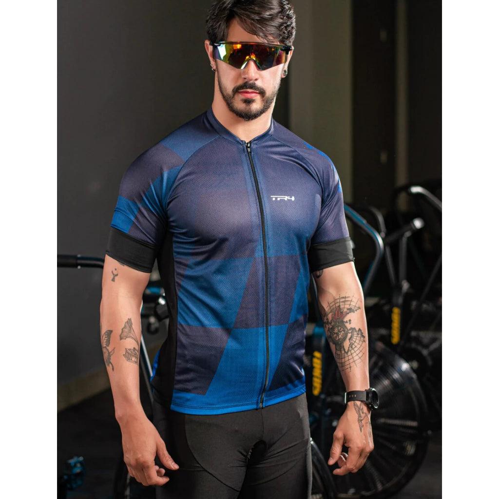 Kit Conjunto Ciclismo Masculino Camisa e Bretelle