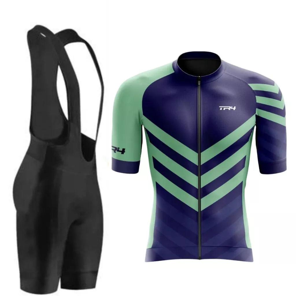 Kit Conjunto Ciclismo Masculino Camisa e Bretelle