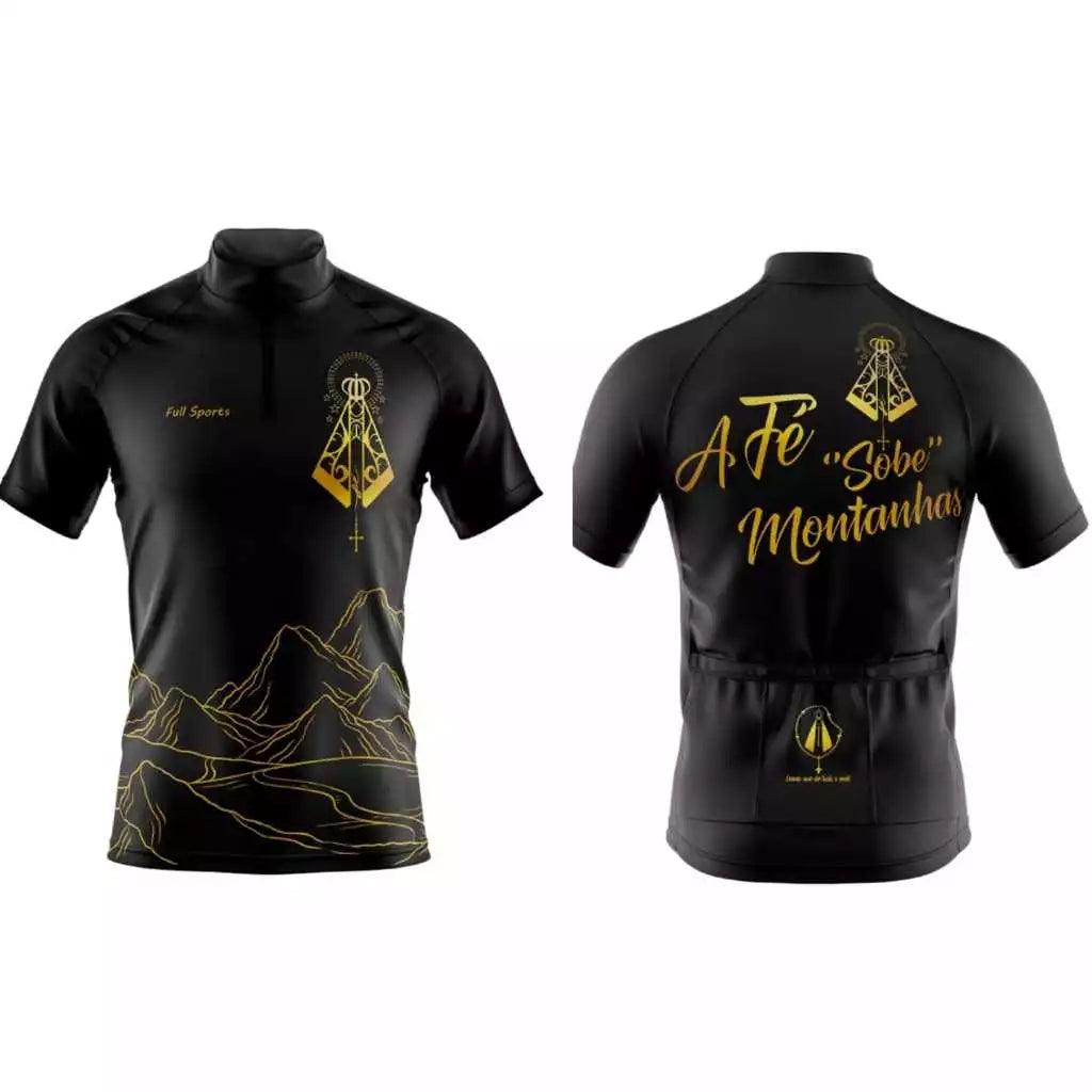 Camiseta ciclismo masculina com proteção UV50+