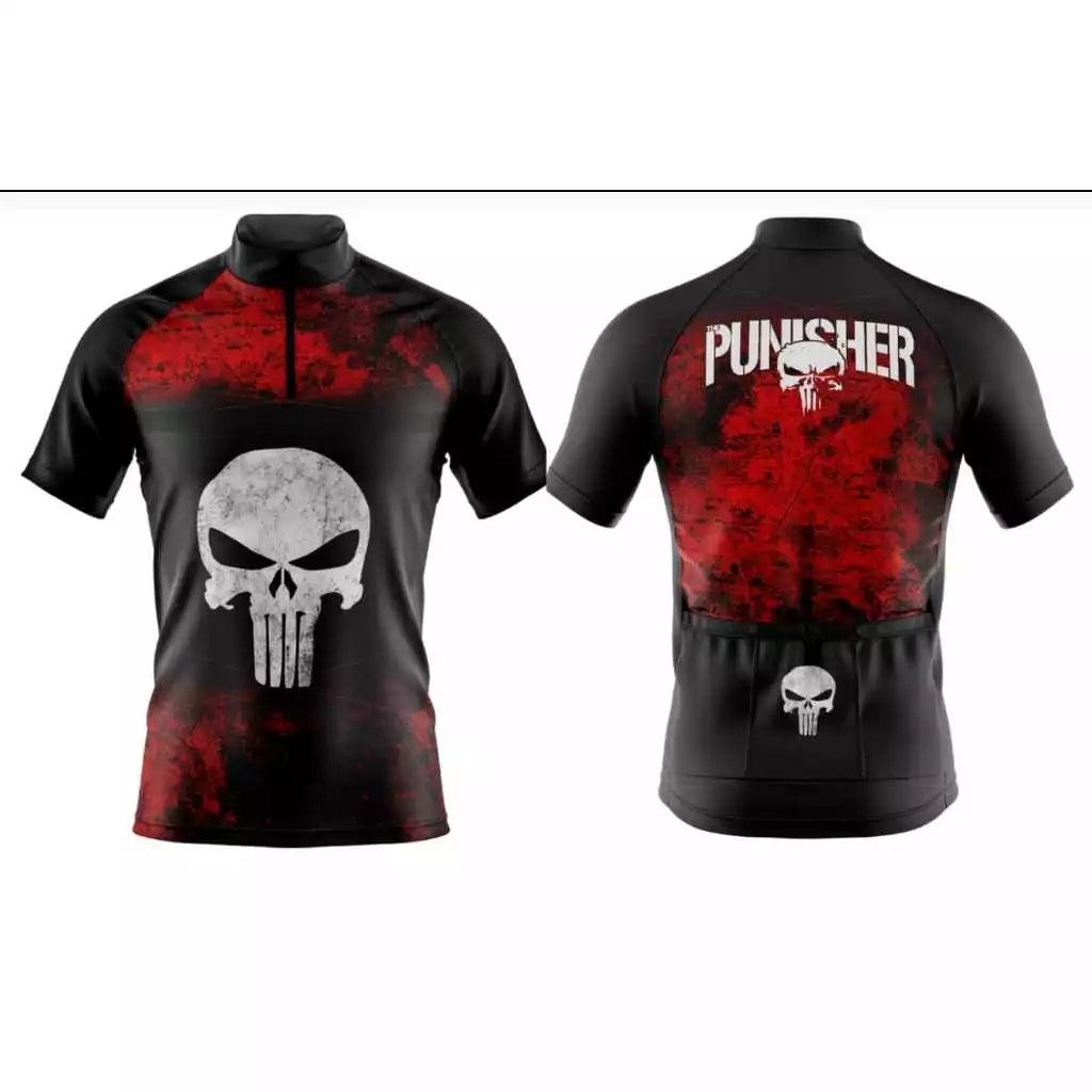 Camiseta ciclismo masculina com proteção UV50+