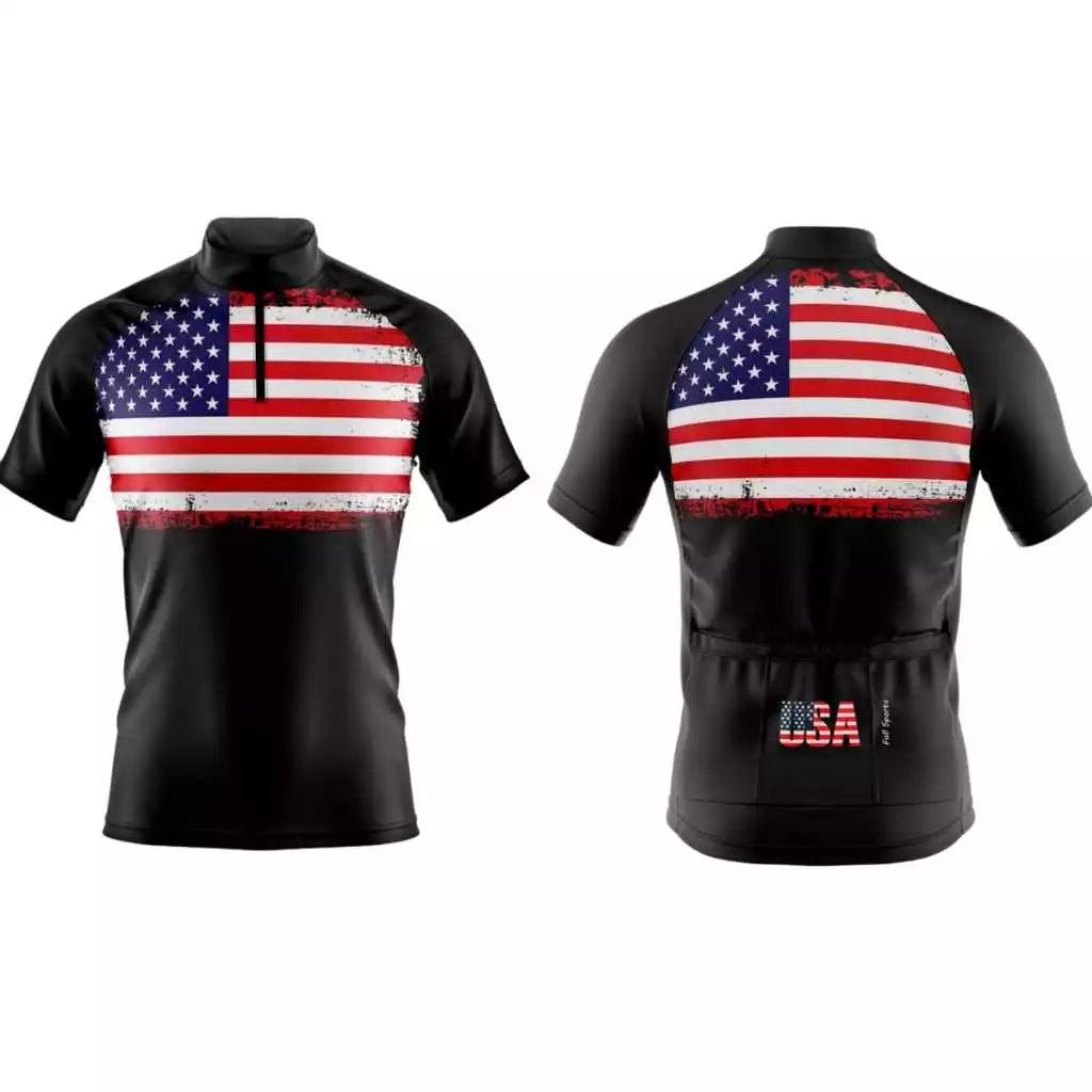 Camiseta ciclismo masculina com proteção UV50+
