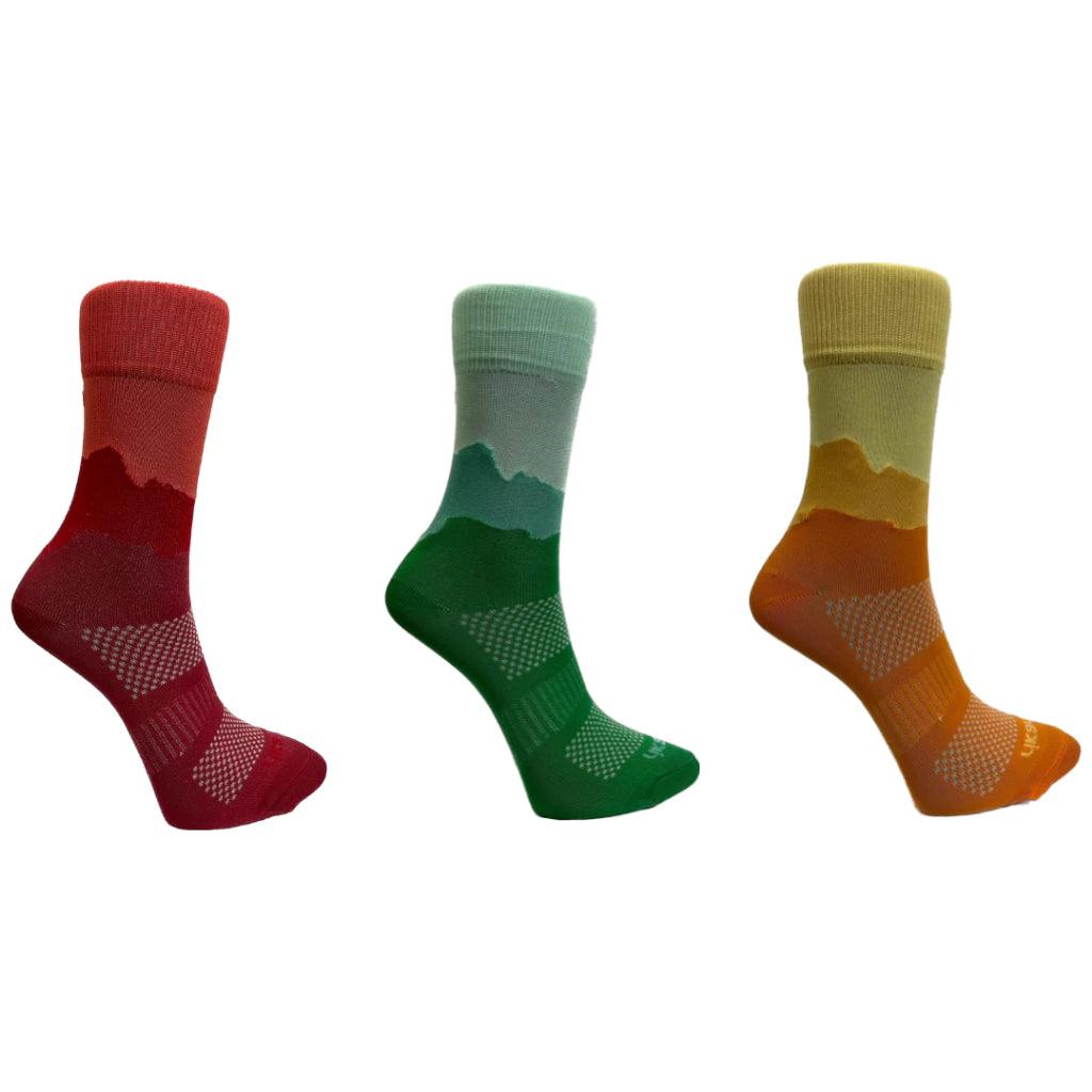 Kit 3 pares Meia Ciclismo Masculina Corrida Mountain Bike Rikam