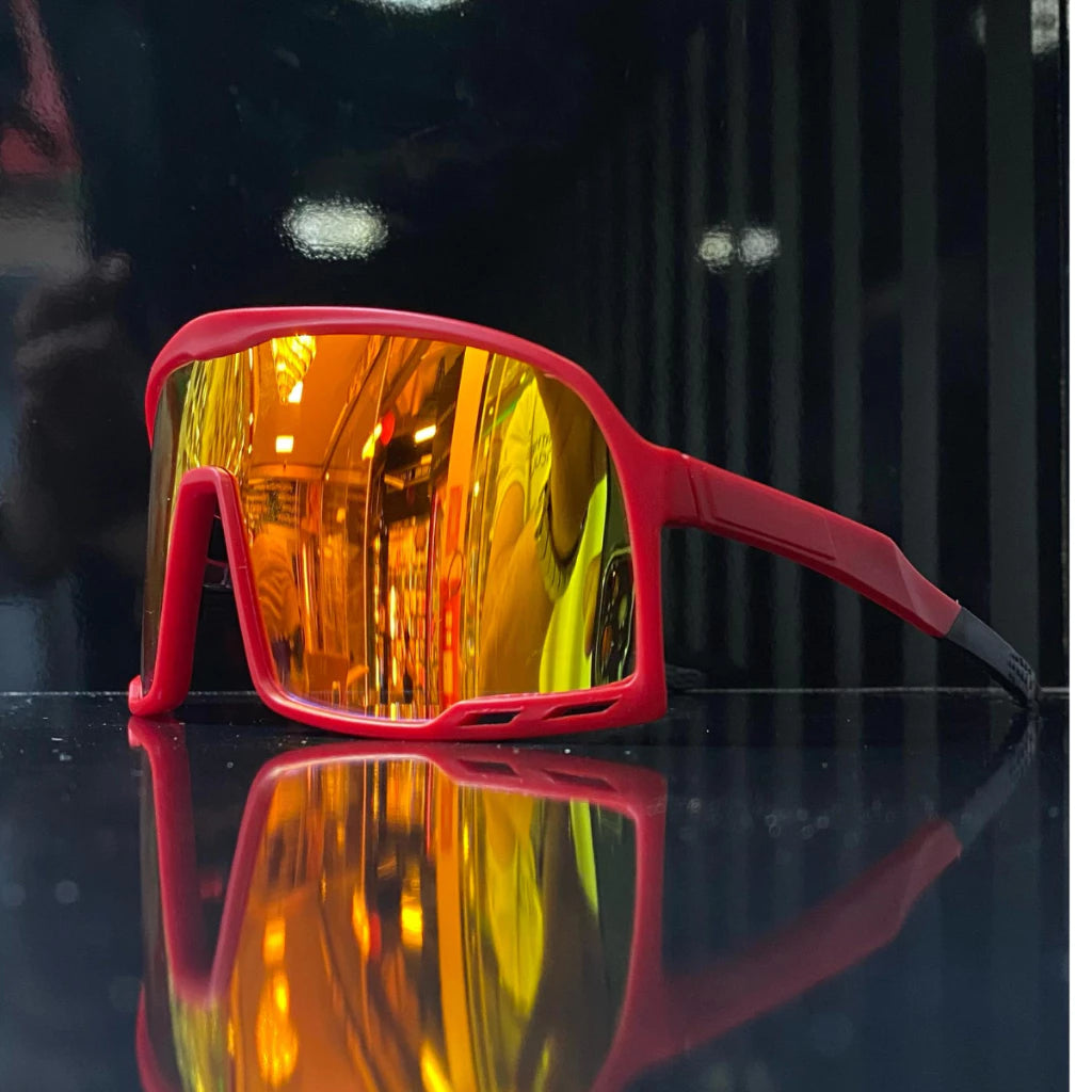 Óculos De Sol Esportivo preto Para Ciclismo