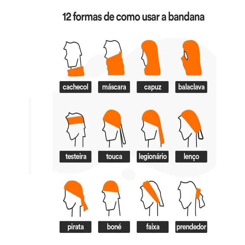 🧢 Bandana para Ciclismo – Estilo e Proteção em Qualquer Pedalada 🚴♂️