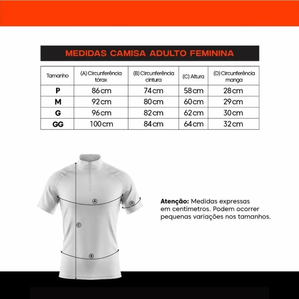 Conjunto Ciclismo Kit Camisa Way Fresh e Bermuda Espuma Camiseta e Short Feminino