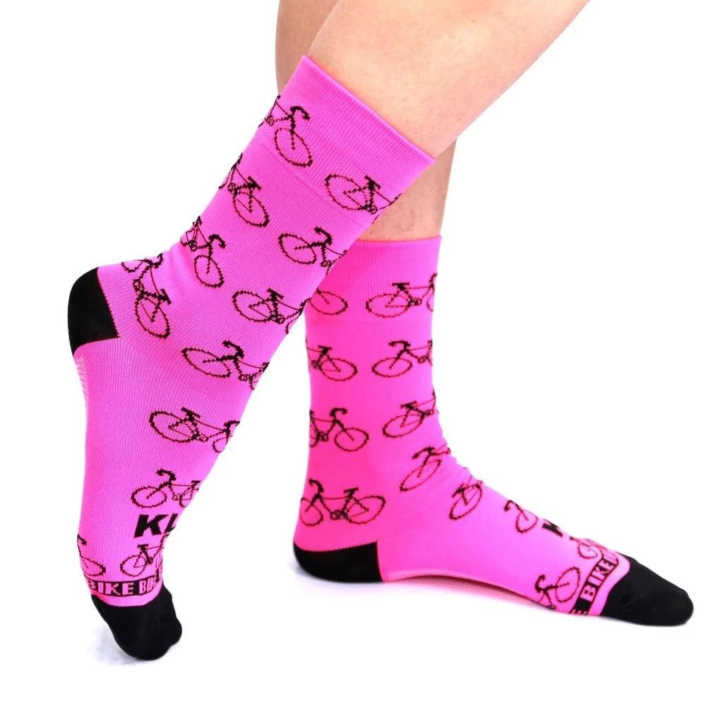 Meia de Ciclismo Feminina Ciclistas Bike Performance