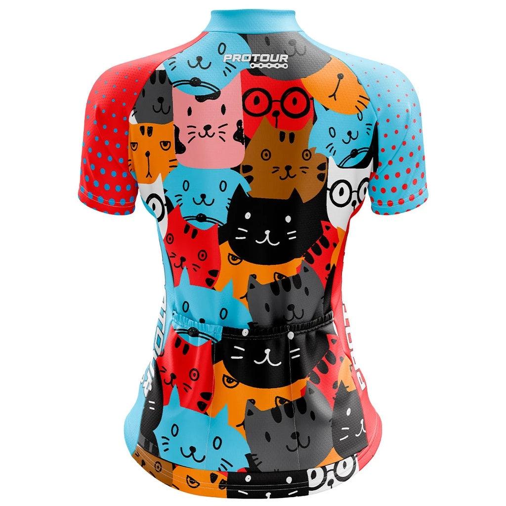 Camisa de Ciclismo Feminina – Para Quem Ama Pedalar e Gatos!