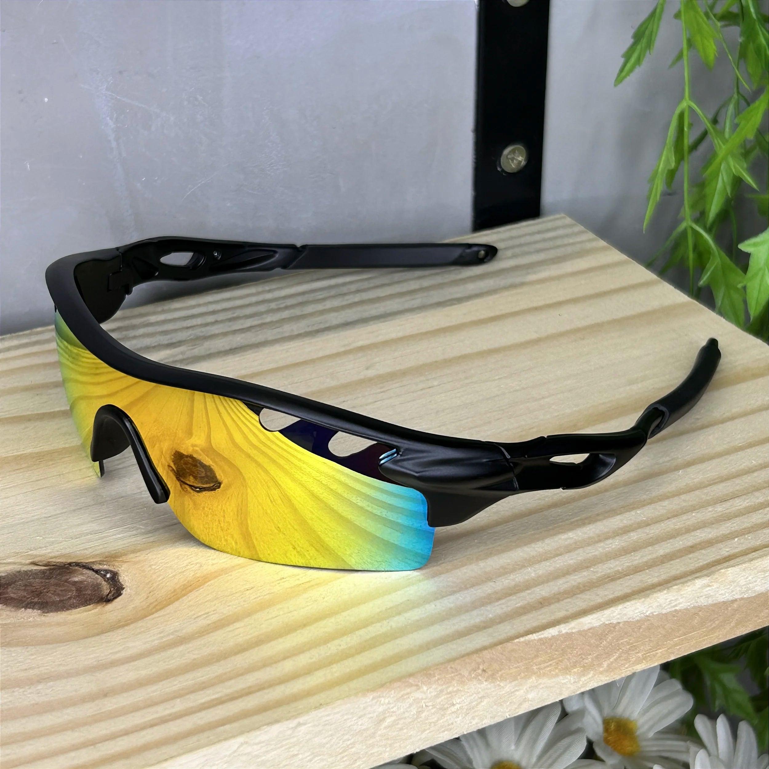 Óculos de Sol Esportivo Fusion Preto