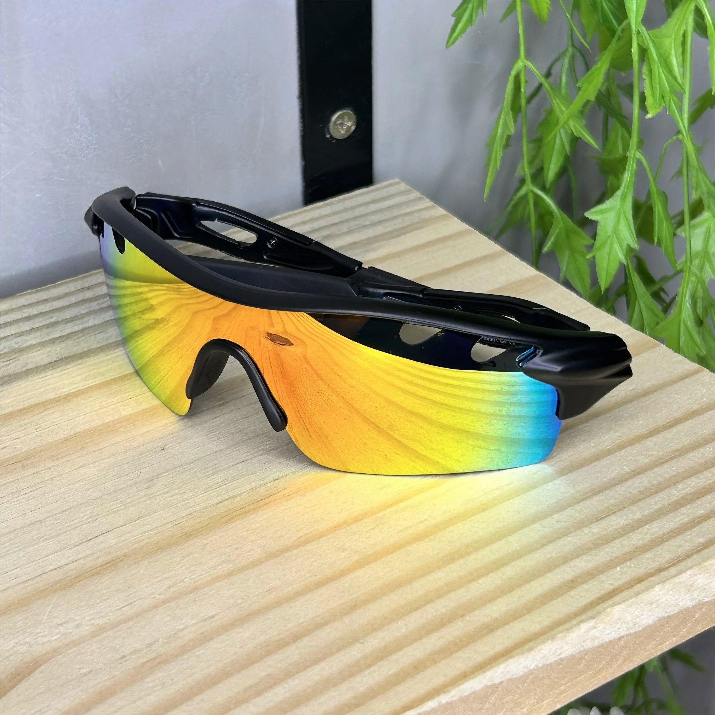 Óculos de Sol Esportivo Fusion Preto