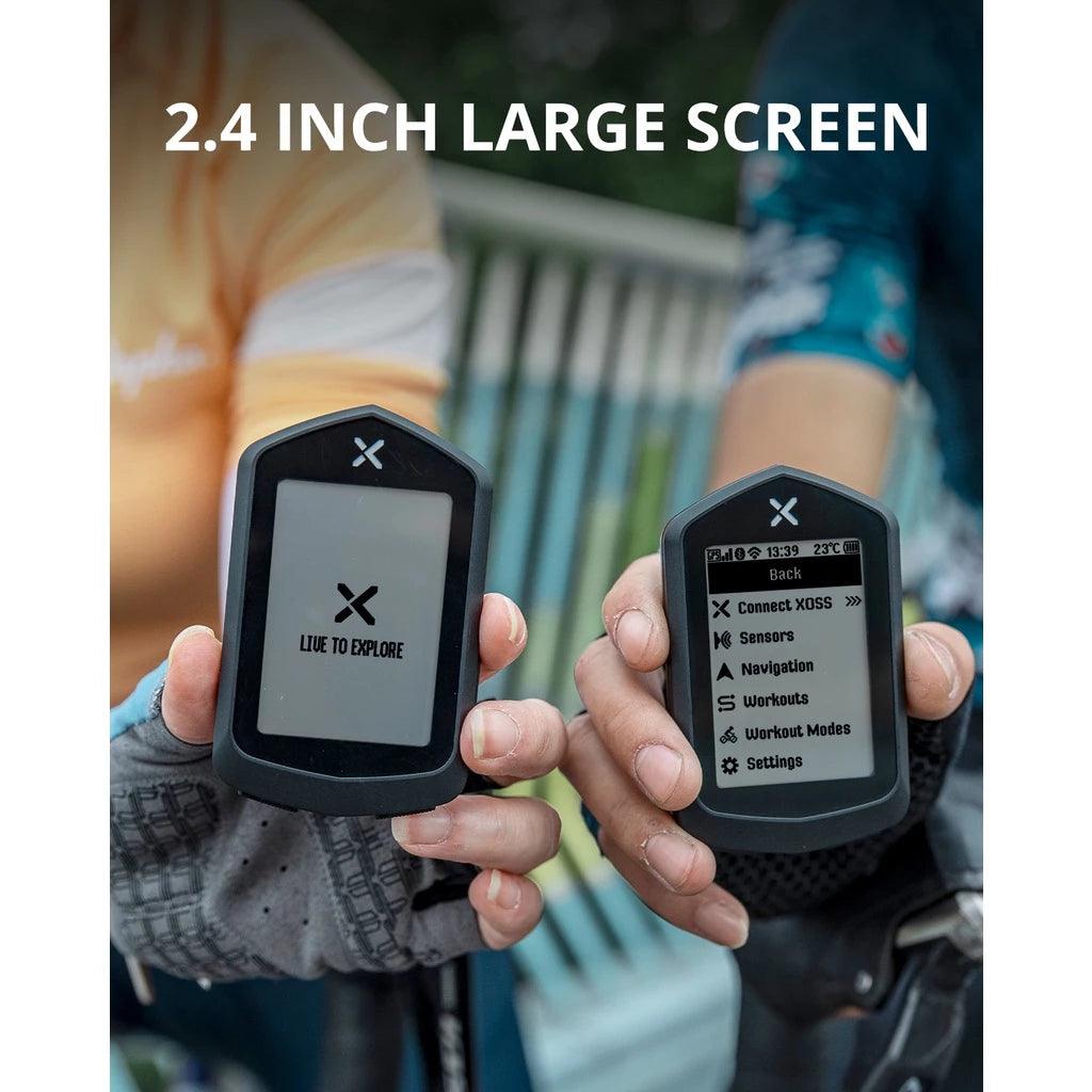 Xoss NAV Leitor De Código GPS Sem Fio Monitor De Frequência Cardíaca Para Bicicleta