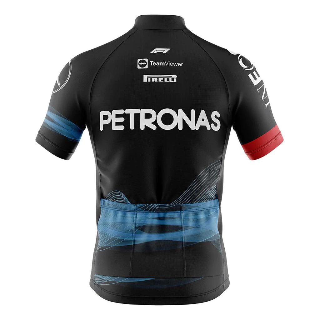 Camisa de Ciclismo Petronas Preta – Performance e Estilo na Estrada!