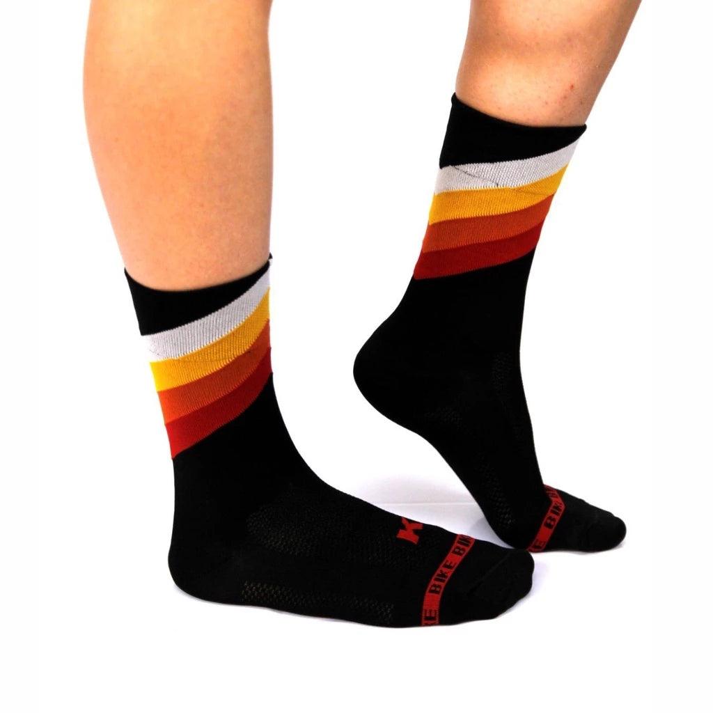 Meia de Ciclismo Feminina Ciclistas Bike Performance