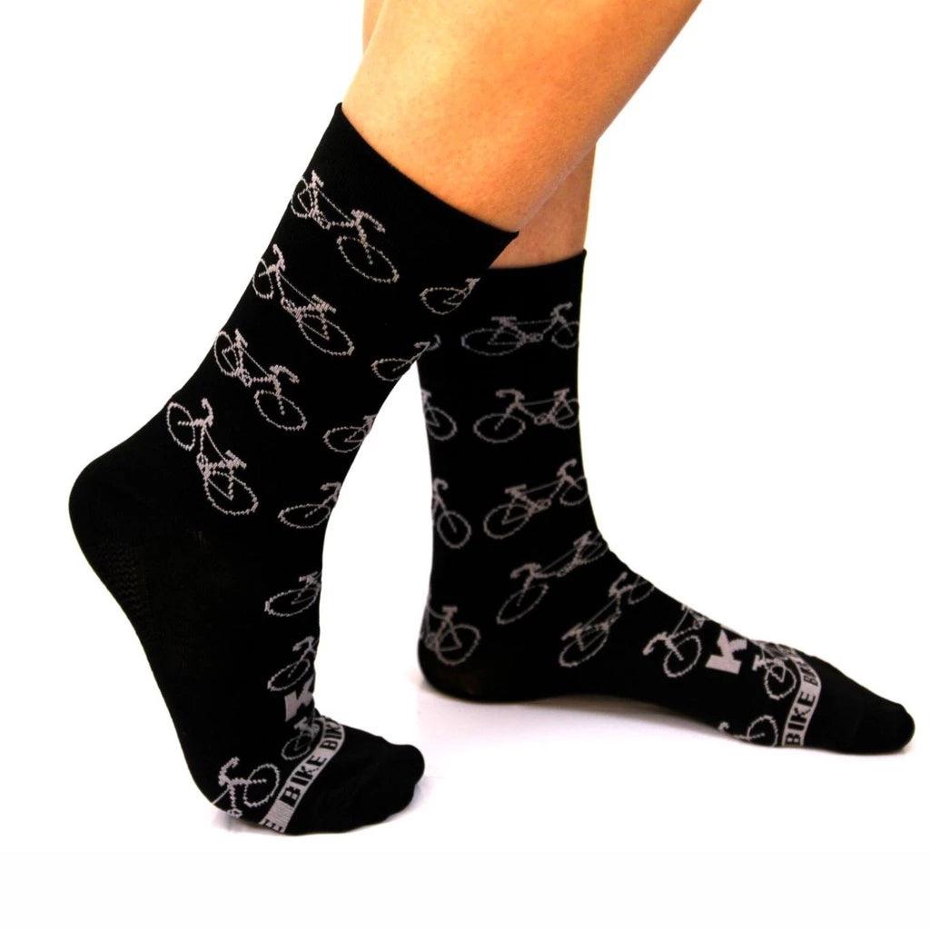 Meia de Ciclismo Feminina Ciclistas Bike Performance