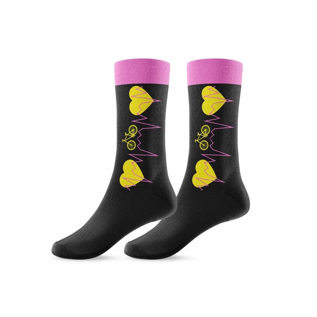 Meia de Ciclismo Feminina Ciclistas Bike Performance