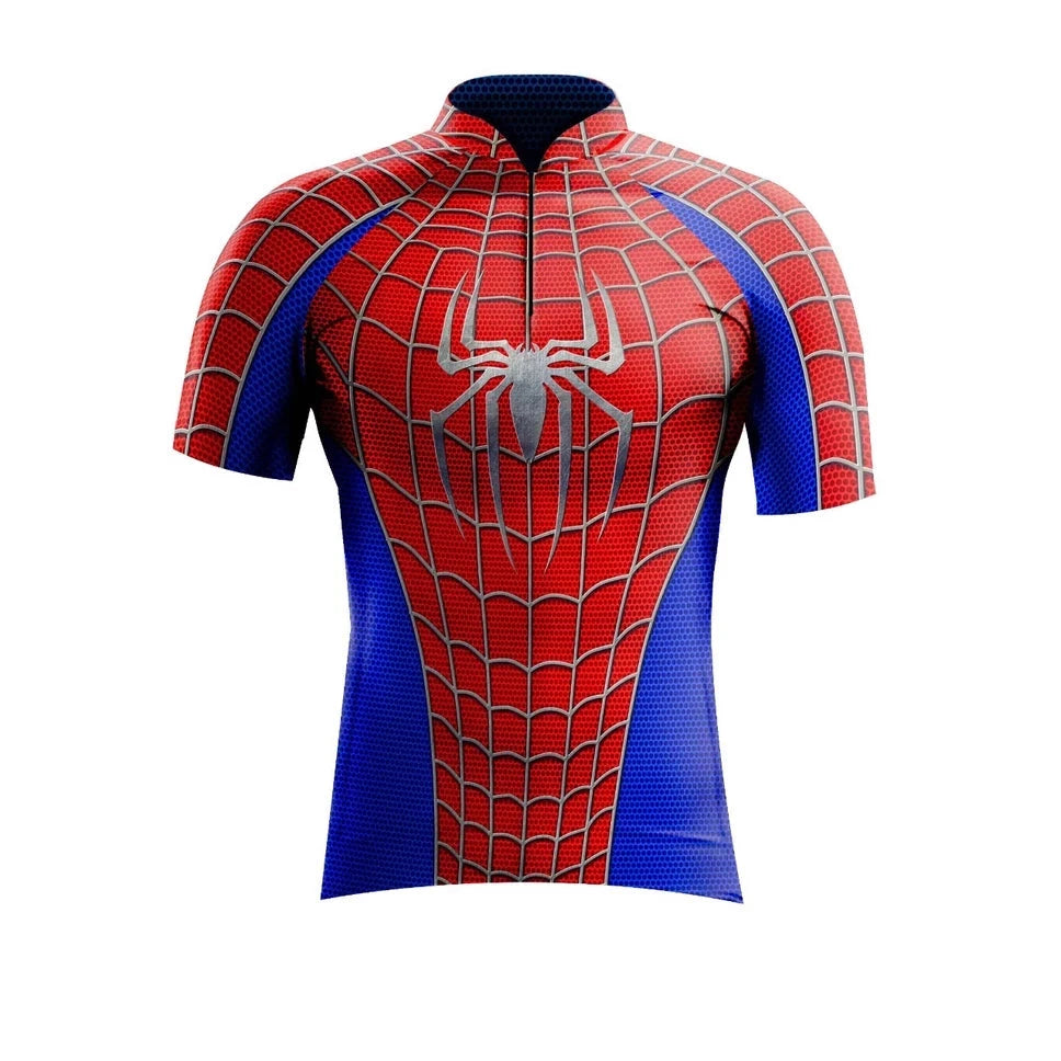 Camisa Herói Ciclismo Homem Aranha