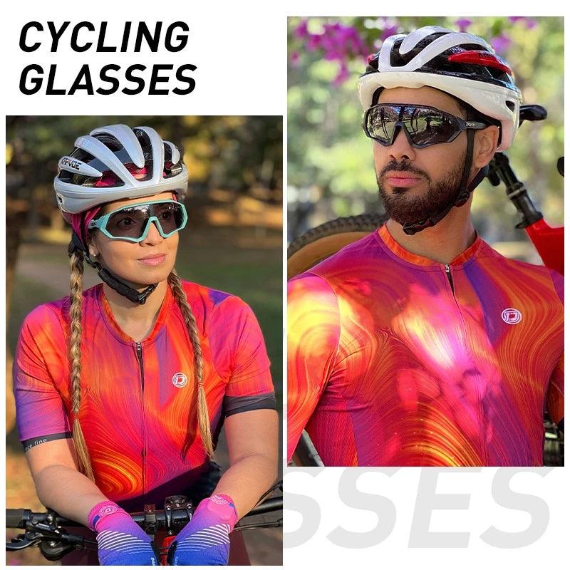 Óculos Foto cromáticos Unissex para Ciclismo - Lente Inteligente para Todos os Climas