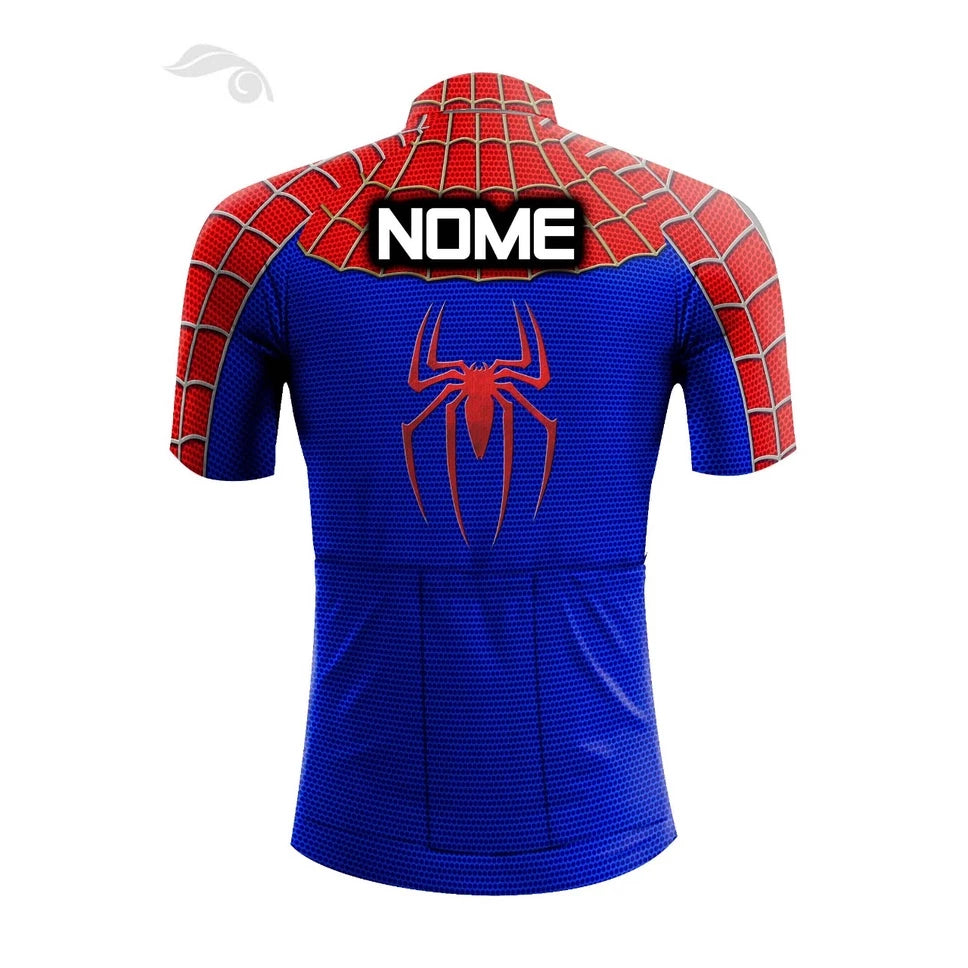 Camisa Herói Ciclismo Homem Aranha