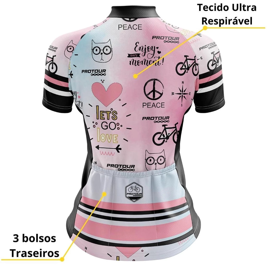 Camisa Ciclismo Feminina Mountain Bike