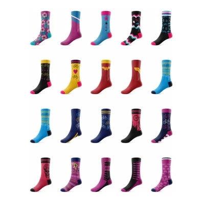 Meia de Ciclismo Feminina Ciclistas Bike Performance