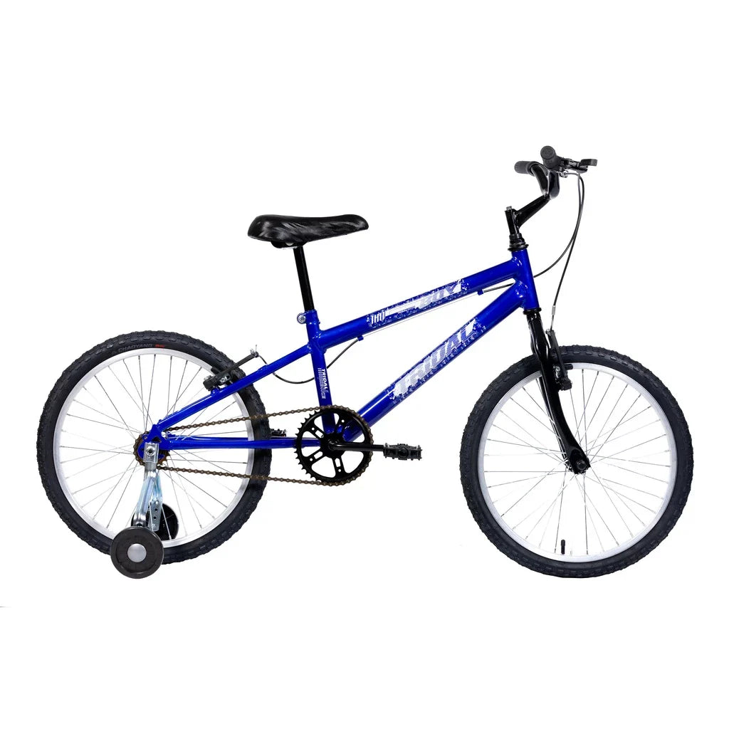 Bicicleta Aro 20 Infantil MTB Boy Com Roda Lateral