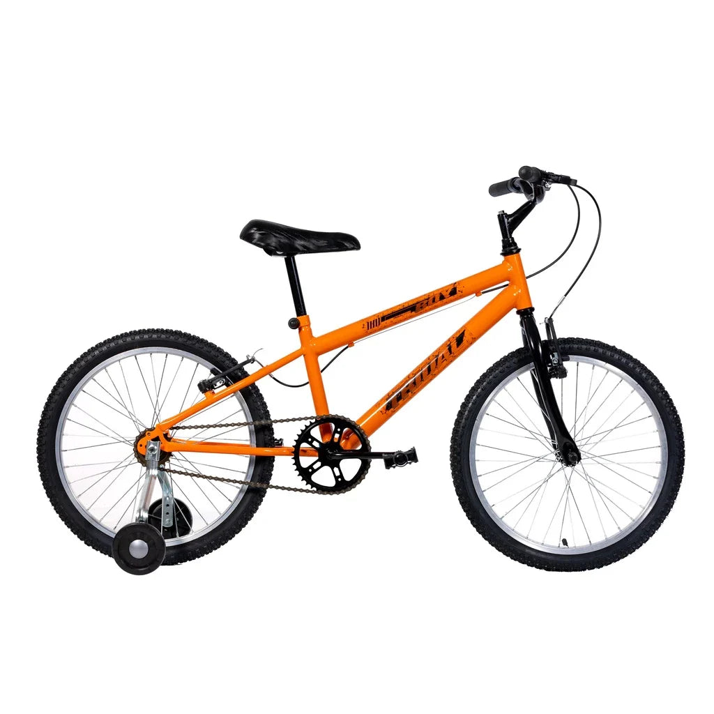 Bicicleta Aro 20 Infantil MTB Boy Com Roda Lateral