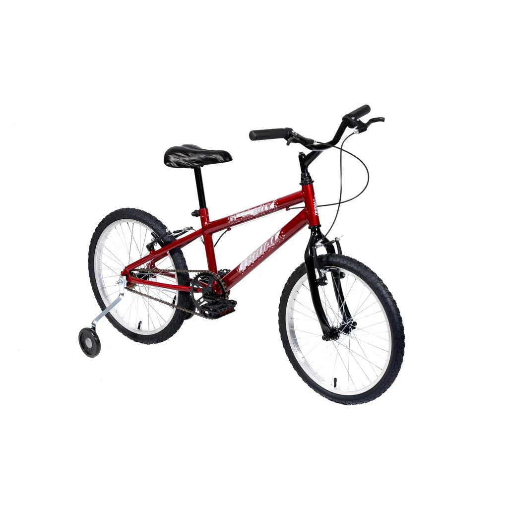 Bicicleta Aro 20 Infantil MTB Boy Com Roda Lateral