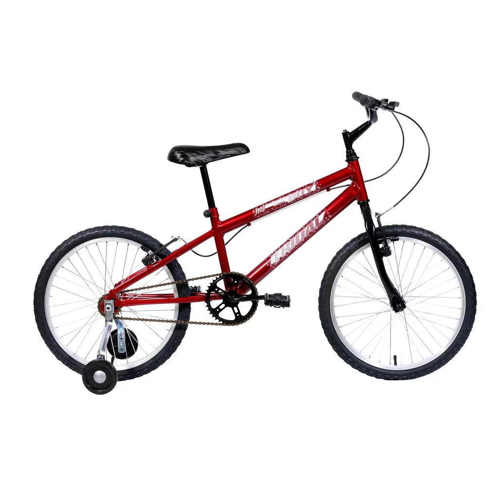 Bicicleta Aro 20 Infantil MTB Boy Com Roda Lateral