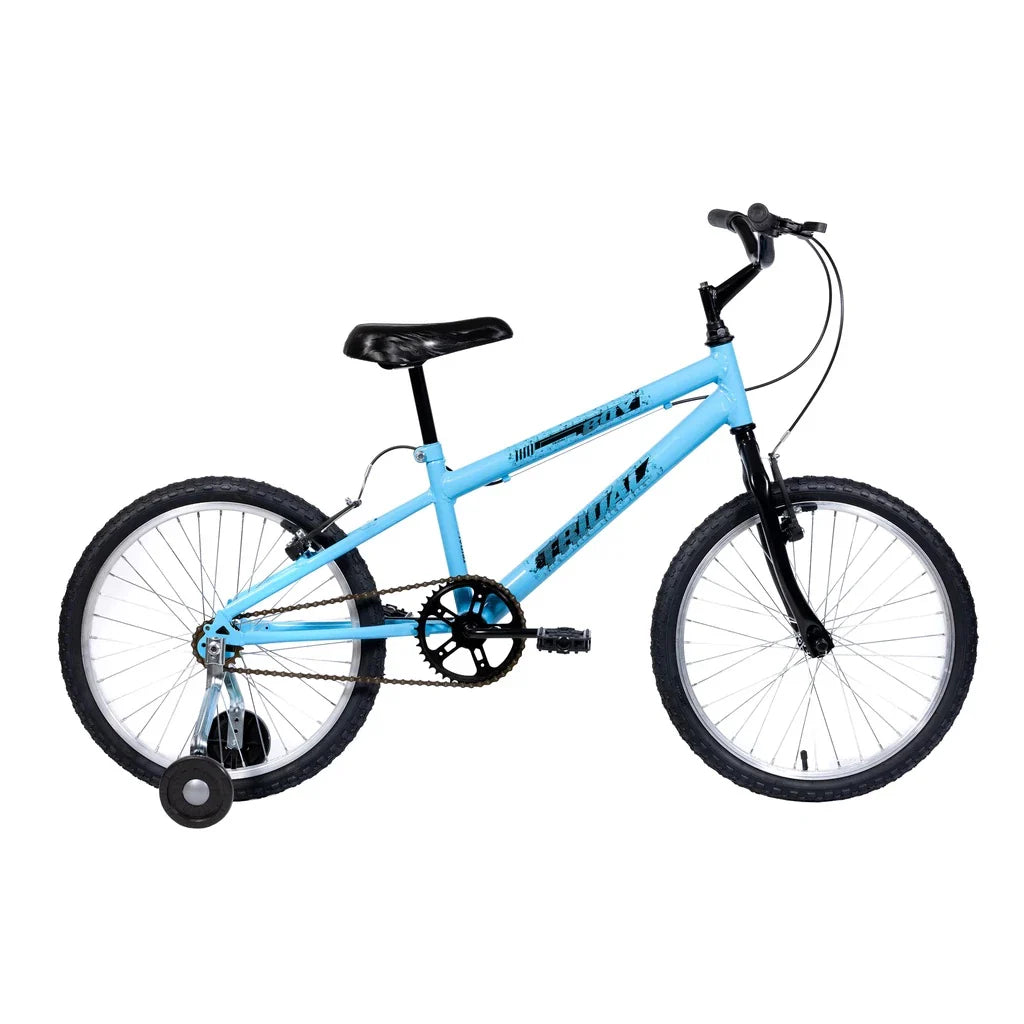 Bicicleta Aro 20 Infantil MTB Boy Com Roda Lateral