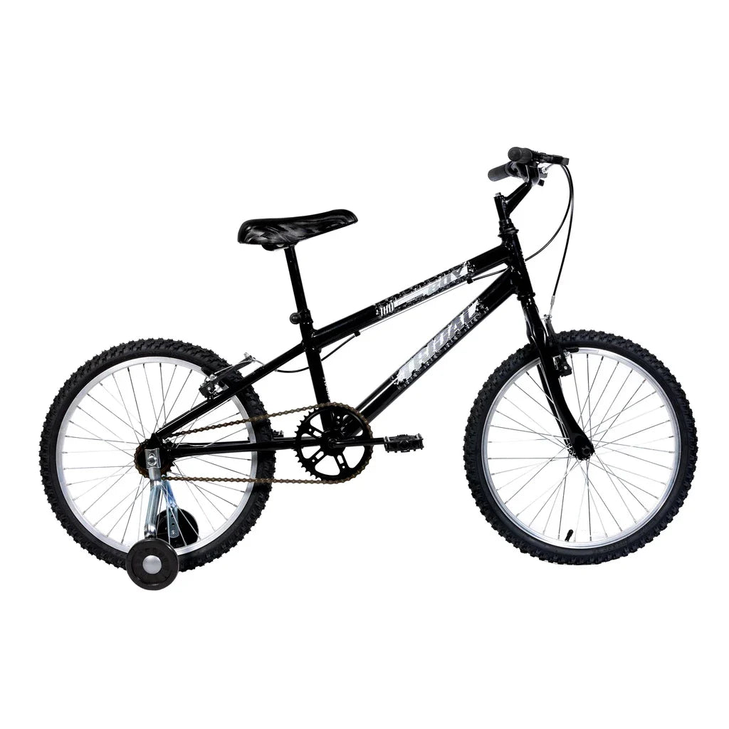 Bicicleta Aro 20 Infantil MTB Boy Com Roda Lateral