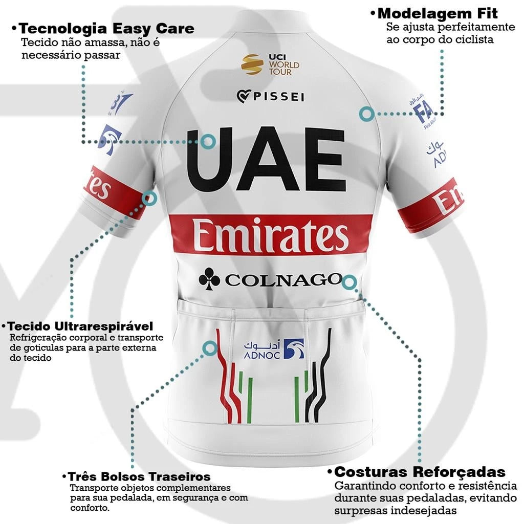 Camisa Ciclismo UAE