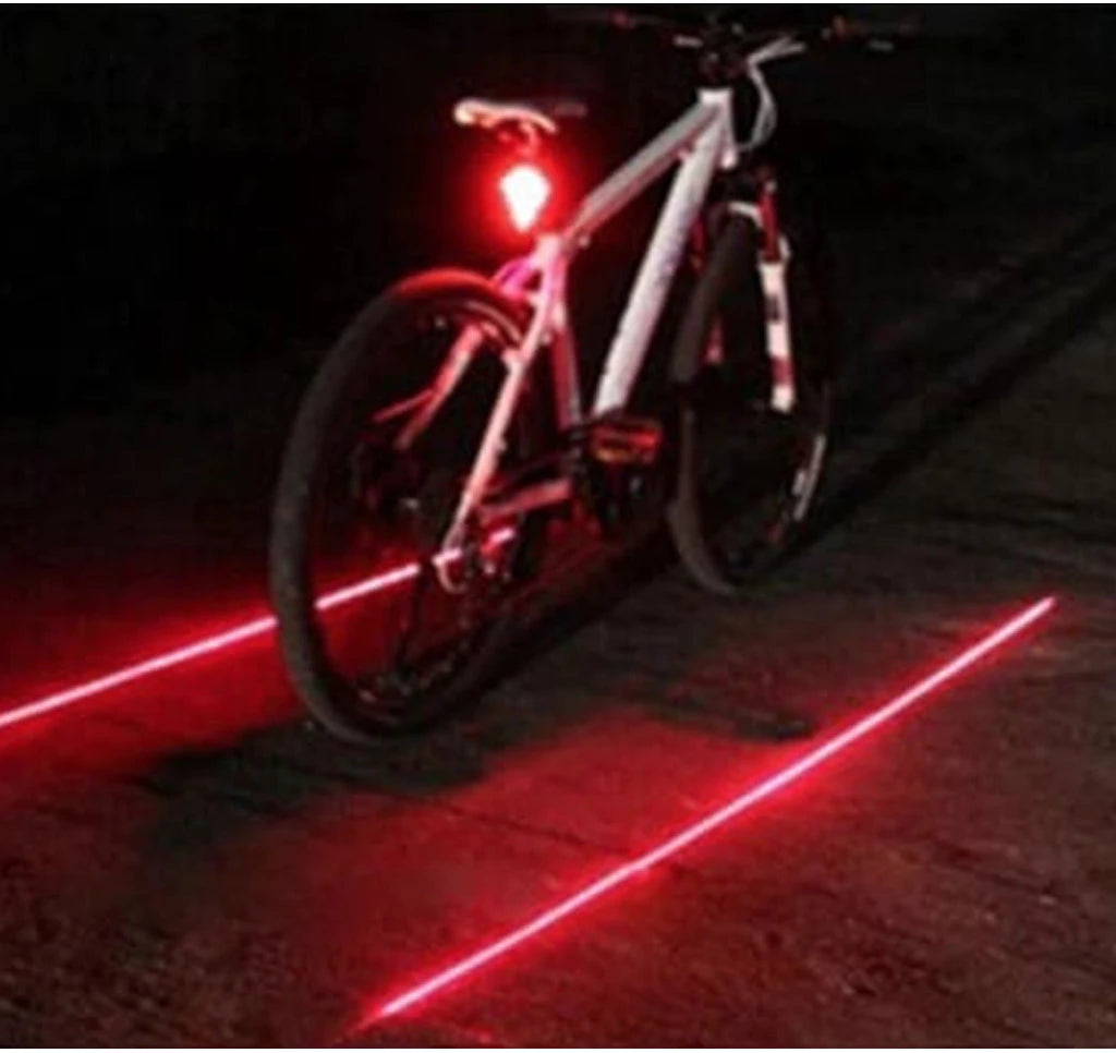 Luz De Sinalização ciclovia Laser para Bicicleta Bike